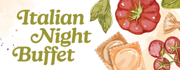 Kahkwa Club Italian Night Buffet Announcement