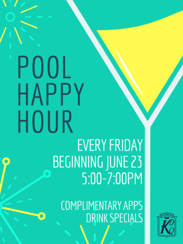 Pool Happy Hour